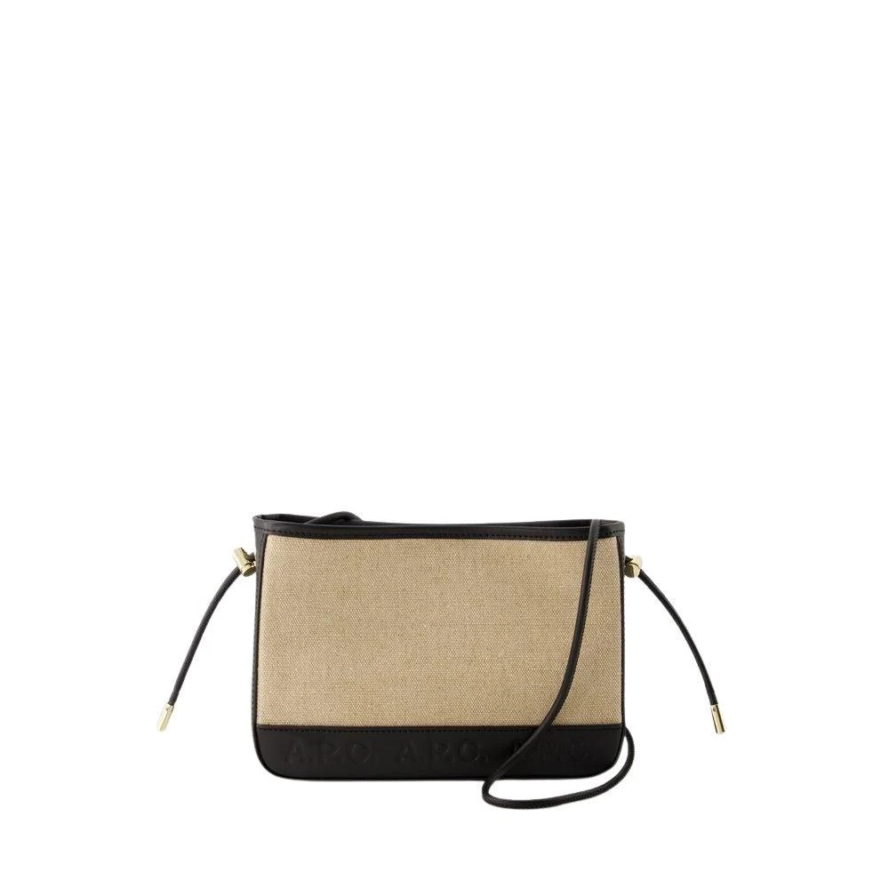 Shop Helene Shoulder Bag Canvas Black on Sale at BeyondStyle