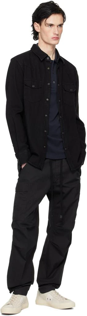 Tom Ford Black Western Shirt 4