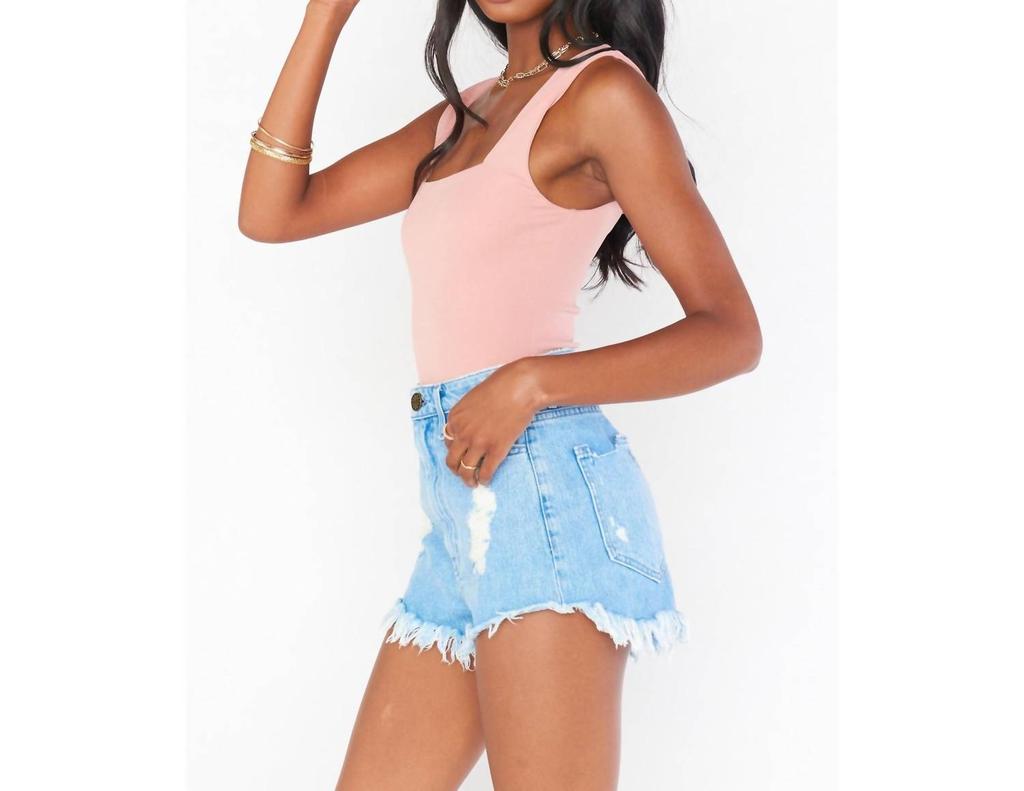 Show Me Your Mumu Dory Bodysuit In Pink