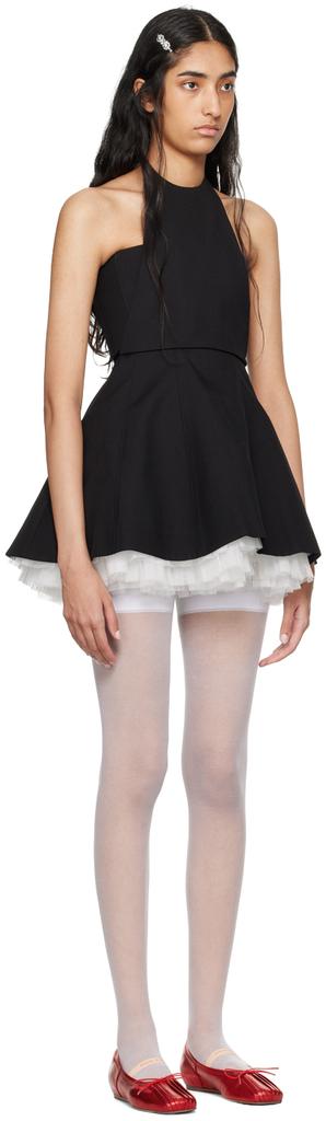 Shushutongブラックノースリーブミニワンピース Shushu/Tong Black Two-Piece Minidress - Dresses & Skirts