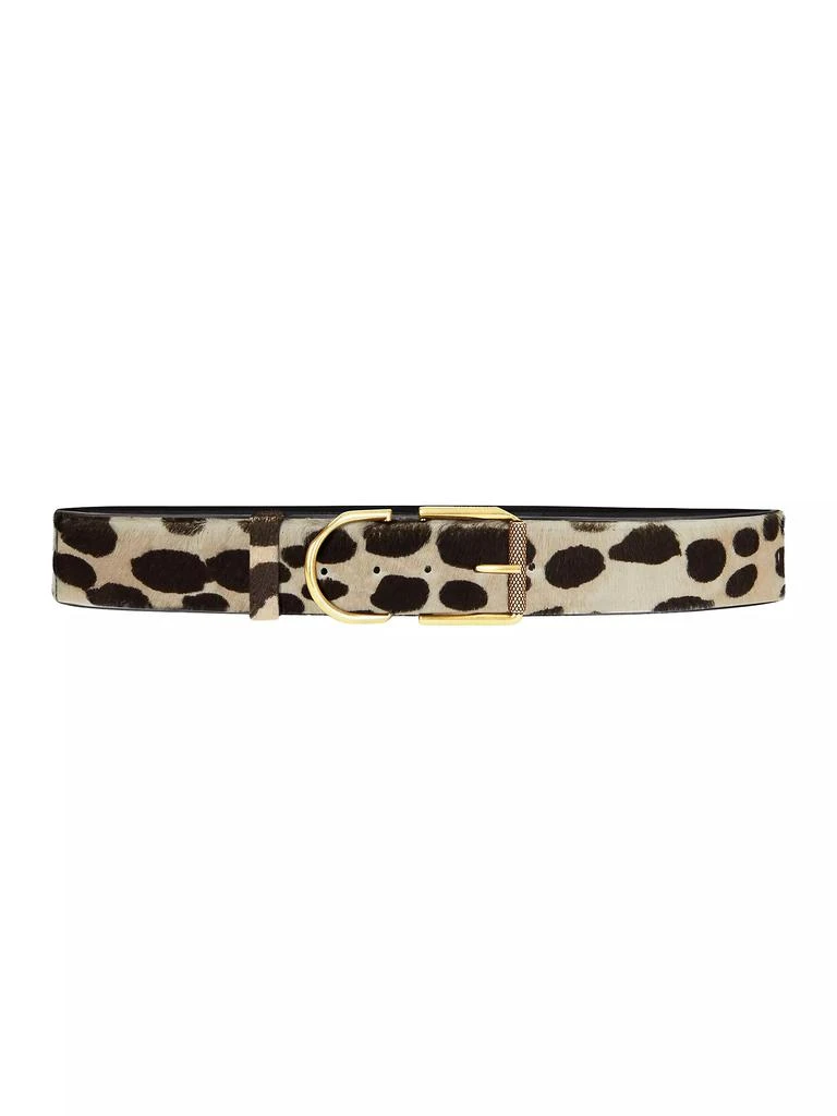 Givenchy Voyou Belt in Leather with Leopard Print 1