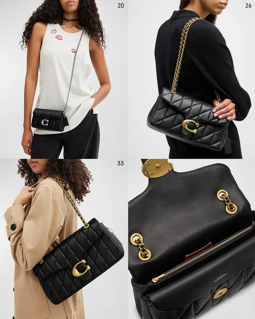 Coach Tabby 26 Pebbled Leather Shoulder Bag 8