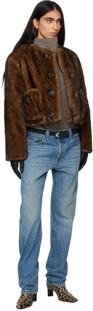 Khaite Black Remo Long Gloves 3