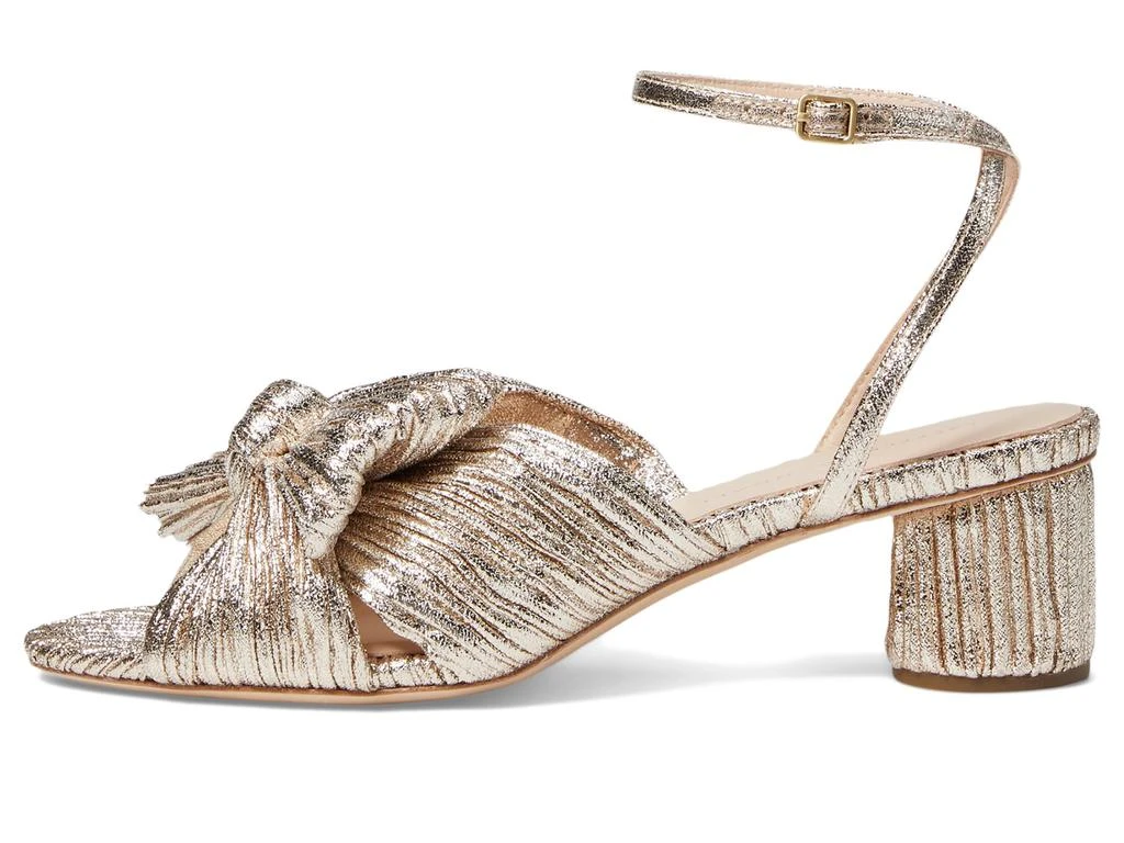 Loeffler Randall Dahlia Pleated Knot Mule with Ankle Strap 4