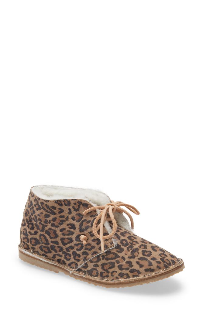 beek Penguin Genuine Shearling Bootie Slipper