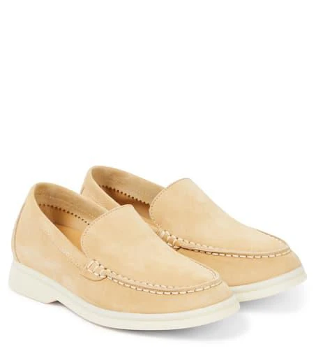 Loro Piana Summer Walk suede loafers 1