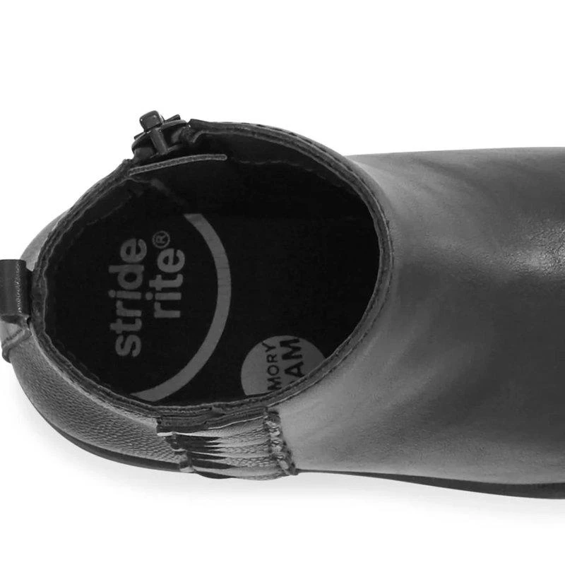Stride Rite Kids Caroly Booties In Black 2