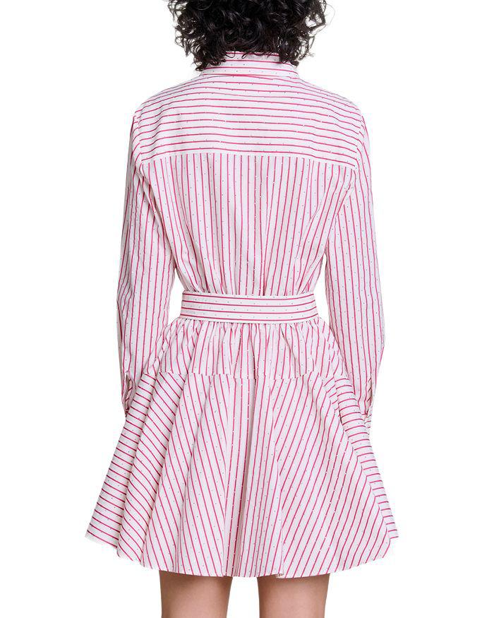 Maje Reva Striped Dress
