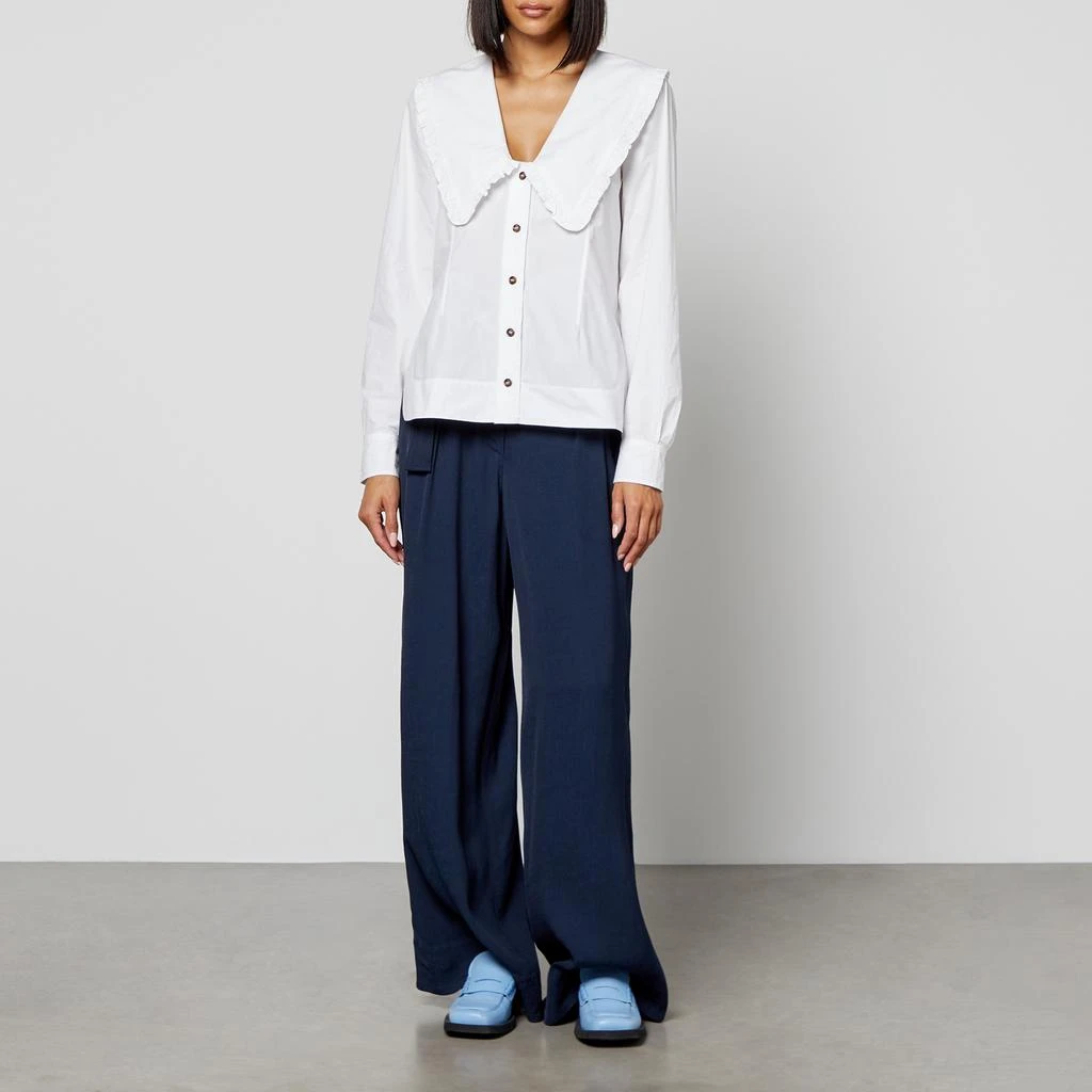 Ganni Organic Cotton-Poplin Shirt 3