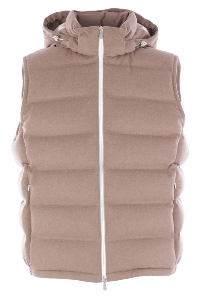 Brunello Cucinelli Brunello Cucinelli Hooded Padded Vest