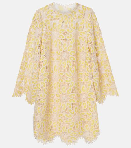 【Zimmermann】Floral lace cotton minidress Zimmermann Floral lace cotton minidress - Dresses & Skirts