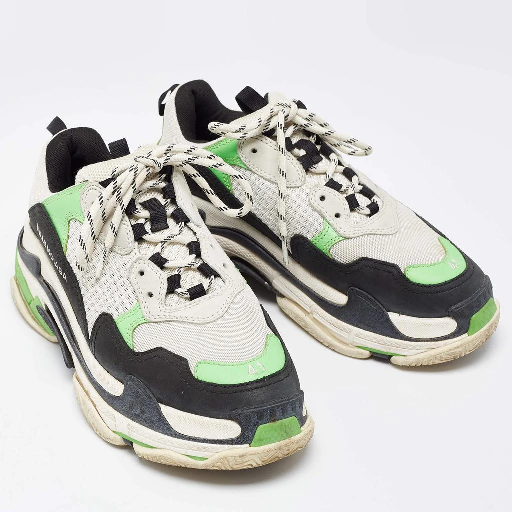 Balenciaga Balenciaga Multicolor Leather and Mesh Triple S Sneakers Size 41 5