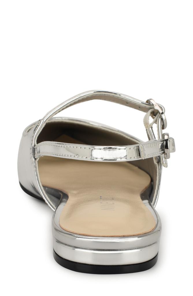 Nine West Daved Pointed Toe Slingback Flat