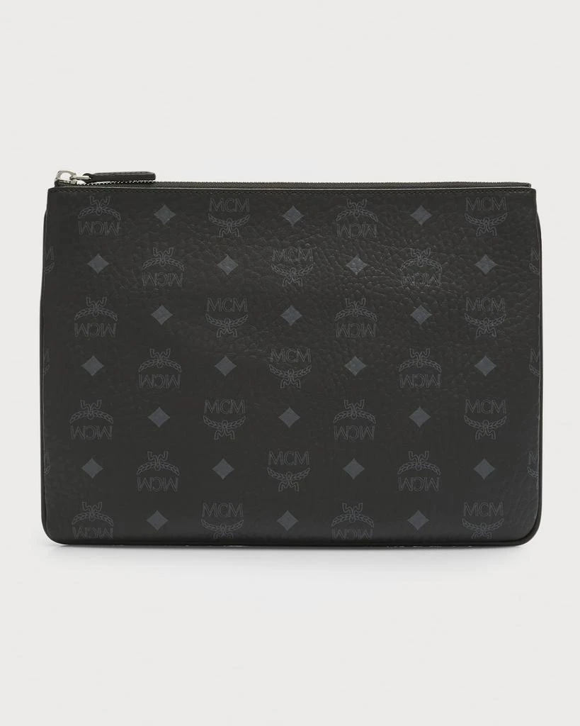 MCM Medium Logo Crossbody Pouch Bag 1