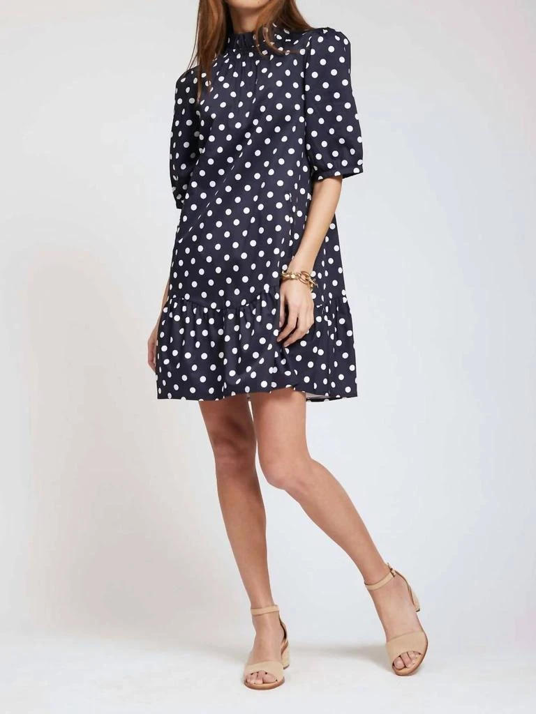 Tyler Boe PIPPA POPLIN DOT SKIMMER DRESS 2