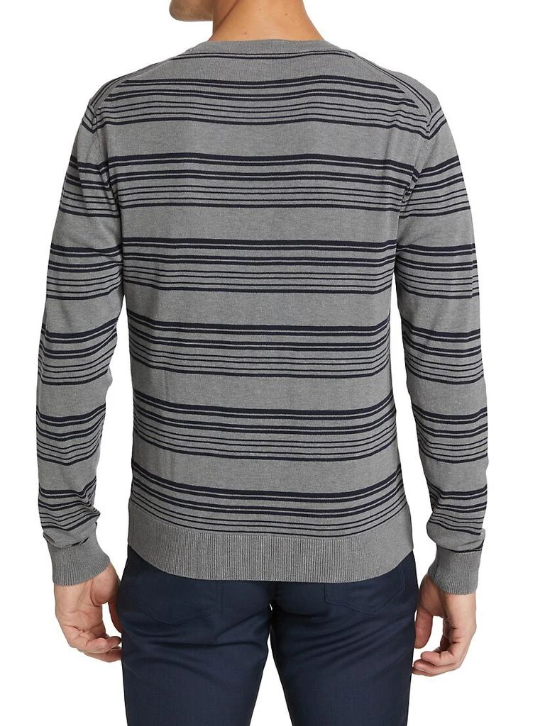 Saks Fifth Avenue COLLECTION Striped Cardigan Sweater 5