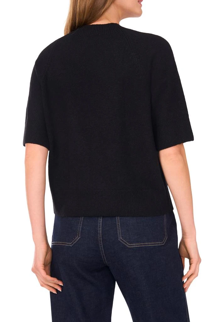 Vince Camuto Crewneck Short Sleeve Sweater 2