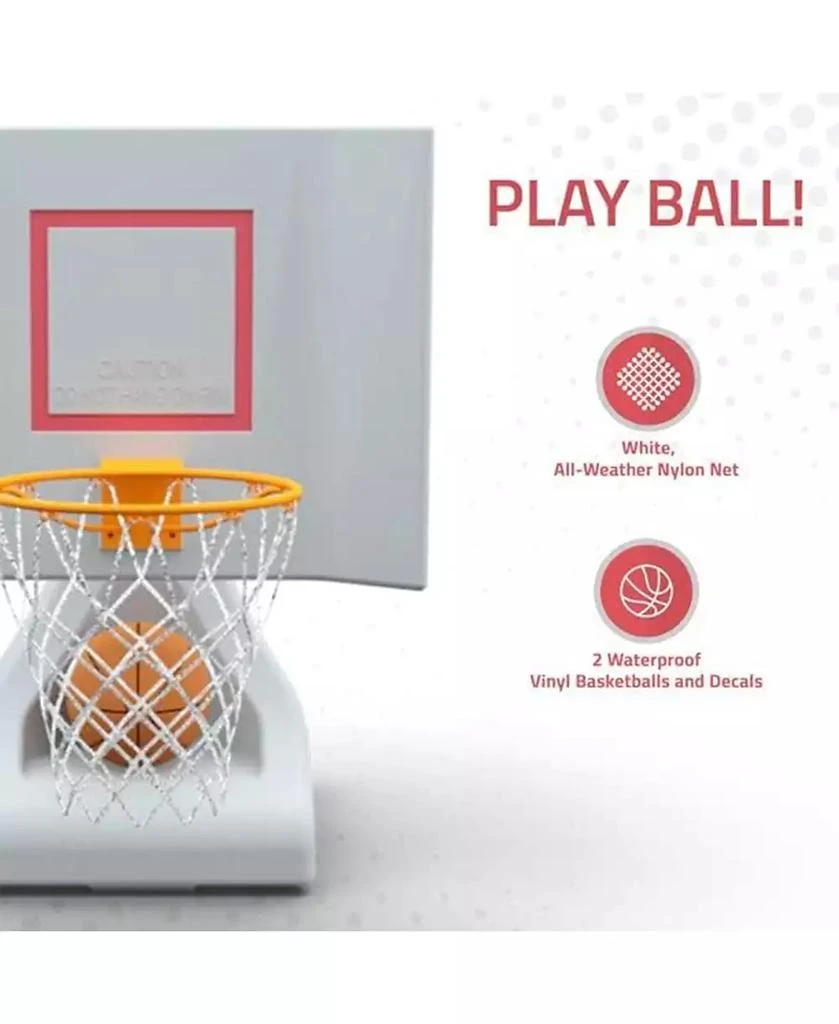 Good Ideas 15 Inch Pool Shot Rock the House Pool Freestanding Basketball Hoop 4