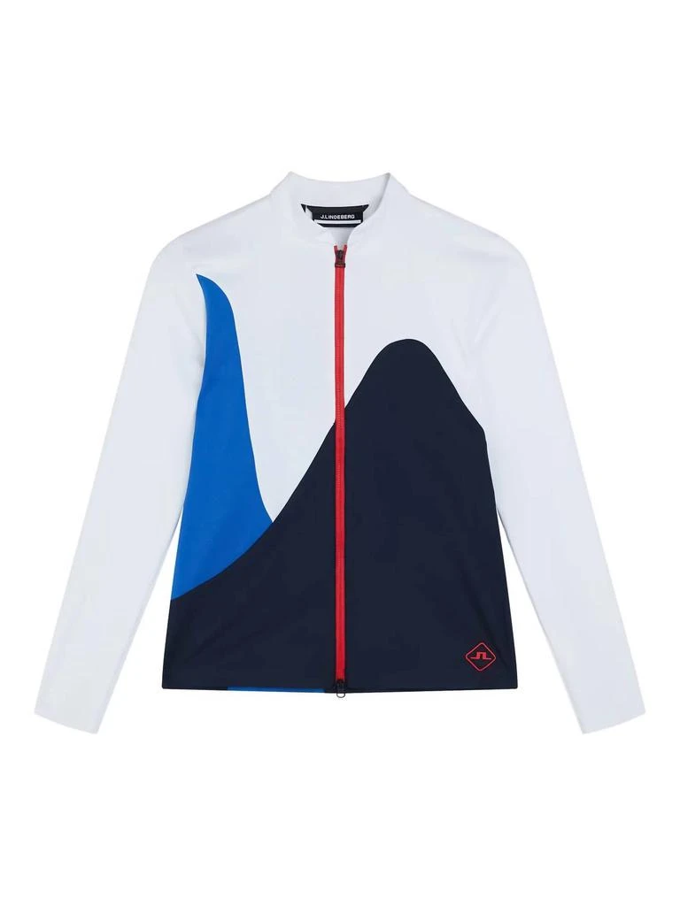 J. Lindeberg J.Lindeberg - SWIRL FULL ZIP MID LAYER 1
