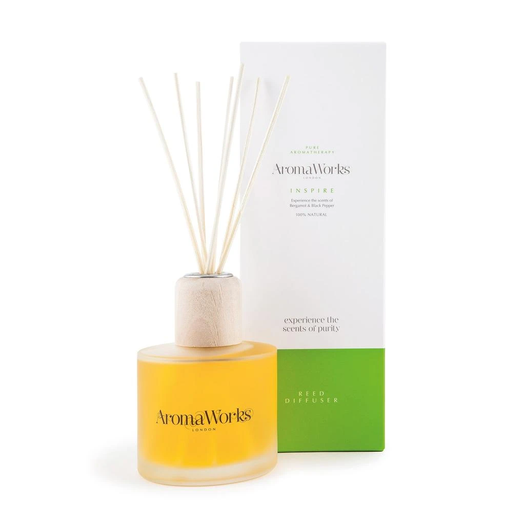 AromaWorks Inspire Reed Diffuser by  for Unisex - 6.76 oz Reed Diffusers 1