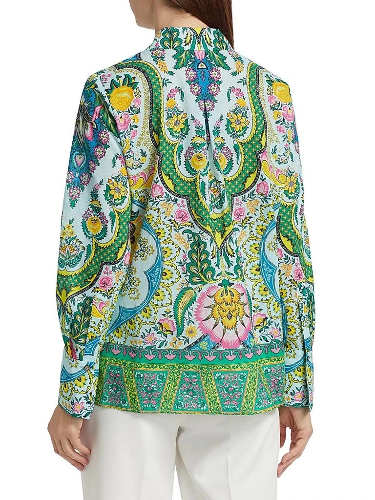 Kobi Halperin Claire Printed Button-Up Blouse 5