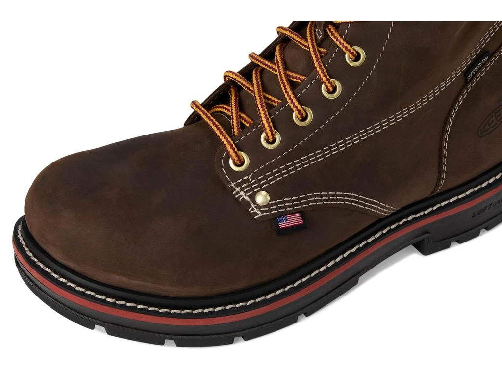 KEEN Men’s 8 Brown Waterproof Hiking Boots - Like New - Free Shipping 75be15e4-46c2-430c-99bc-  main image 3
