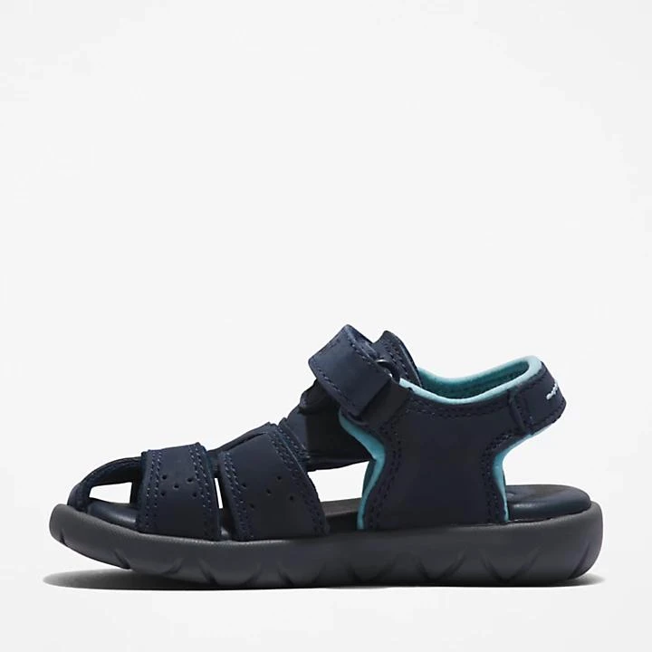 Timberland Nubble Fisherman Sandal for Youth in Navy 6
