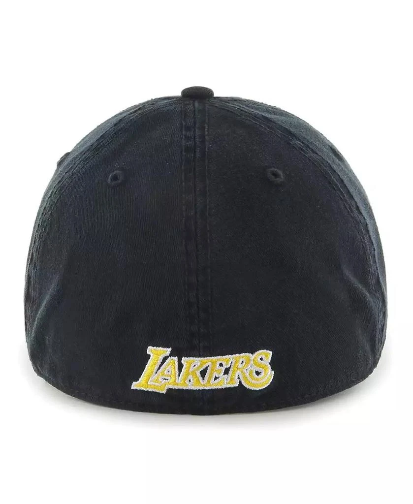 47 Brand Men's Black Los Angeles Lakers Classic Franchise Flex Hat 2
