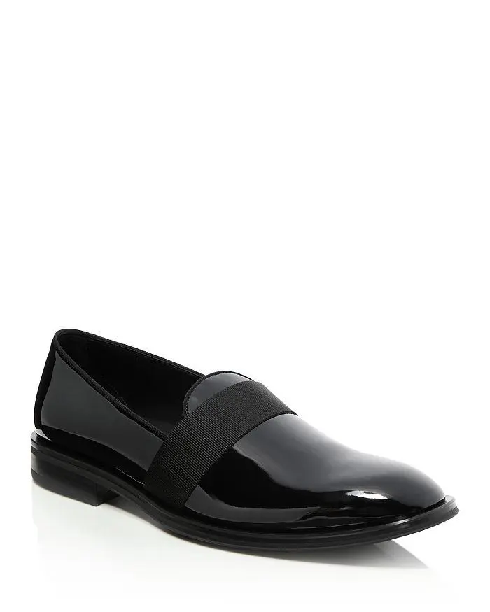 BOSS Derrek Black Velvet Loafer Hugo Boss Derrek_Loaf_VLT Men main image 3