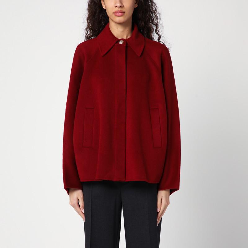 Sandy Liang Red Helsa Jacket - Jackets - Compare Prices from