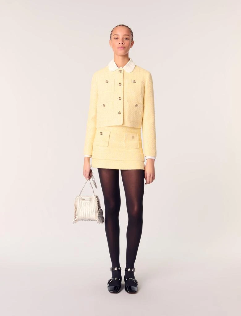 Maje Maje Woman's cotton Short tweed and lurex jacket for Spring/Summer 1