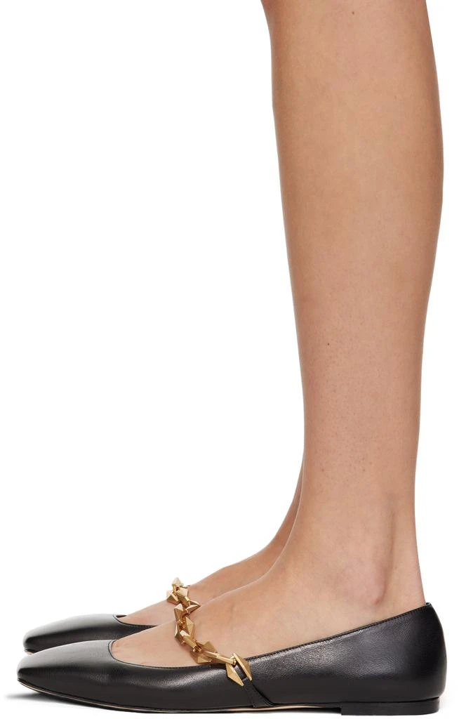Jimmy Choo Black Diamond Tilda Ballerina Flats 3