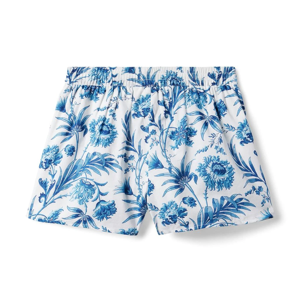 Janie and Jack Floral Ruffle Shorts (Toddler/Little Kids/Big Kids) 2