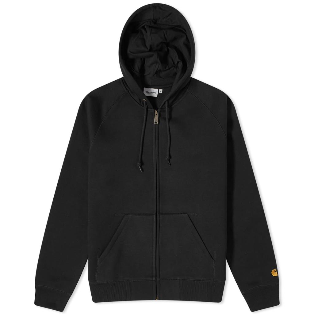 ★CARHARTT WIP HOODED CHASE JACKET 関税込★ Carhartt WIP Hooded Chase Jacket, Dusky Blue / Gold