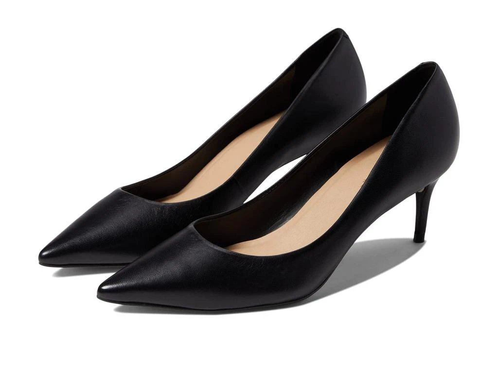 Massimo Matteo Celeste Mid Heel Pump 1