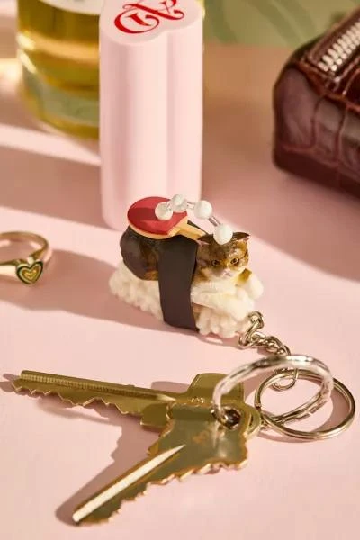 Urban Outfitters Sushi Cat Blind Box Keychain 1