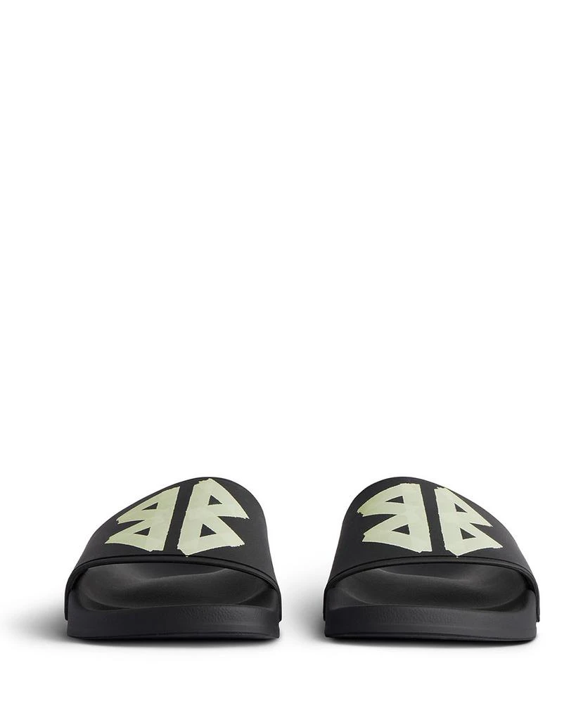 Balenciaga Men's Rubber Slide Sandals 3