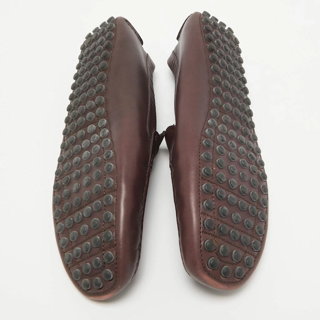 Dior Dior Plum Leather Penny Loafers Size 43 6