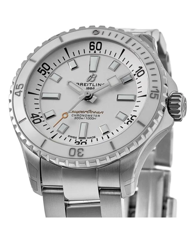 BREITLING Breitling Superocean Automatic 36 White Dial Steel Women's Watch A17377211A1A1 2
