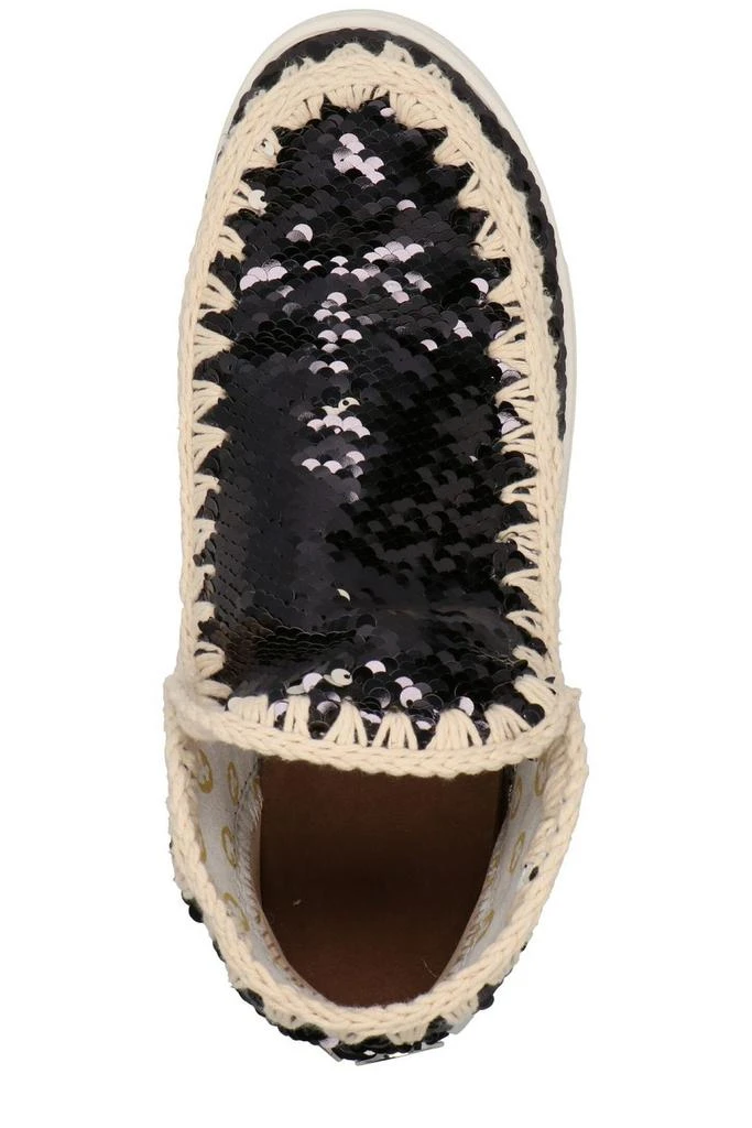 Mou Mou Eskimo Summer Sequinned Ankle Boots 3