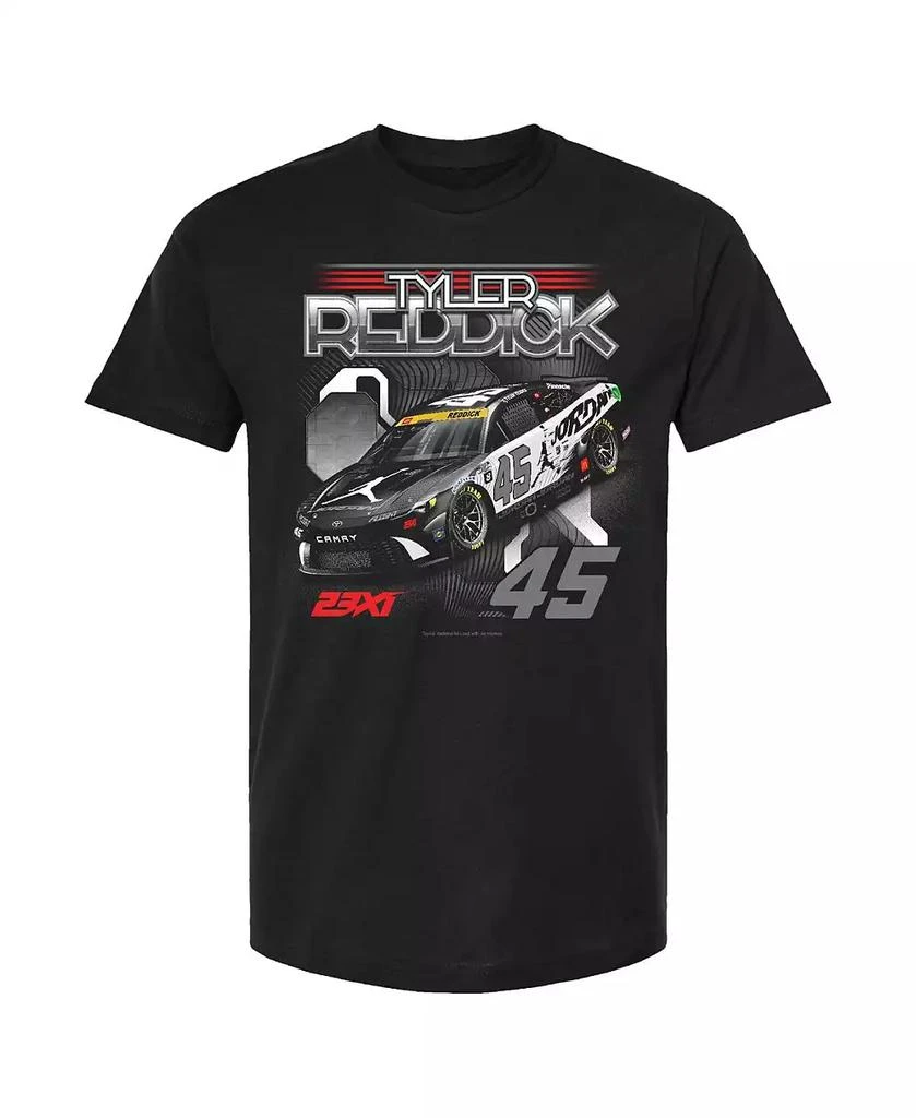 23xi Racing Men's Black Tyler Reddick Jumpman Car T-Shirt 3