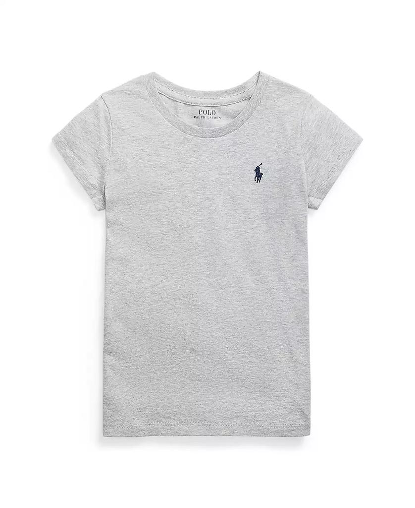 Ralph Lauren Big Girls Cotton Jersey Short Sleeve T-shirt