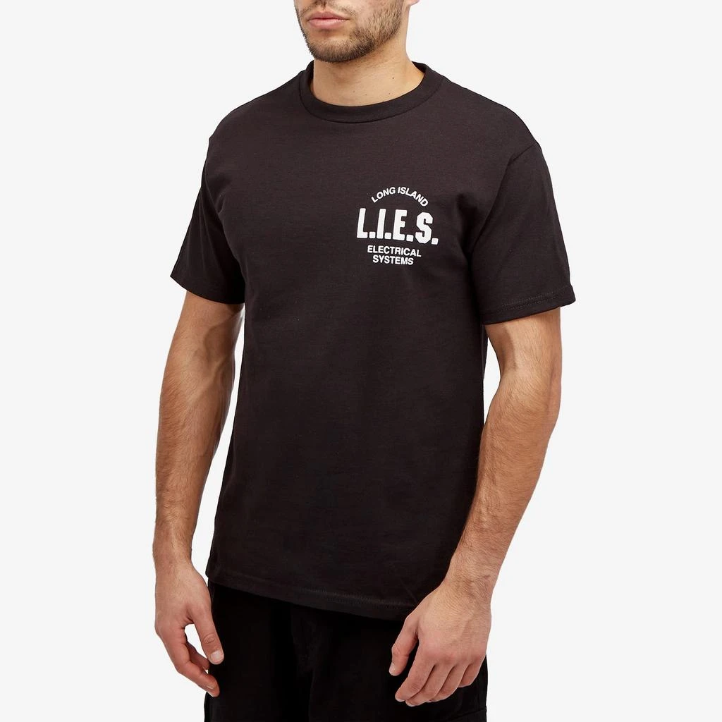L.I.E.S. Records L.I.E.S. Records Classic Logo T-Shirt 2