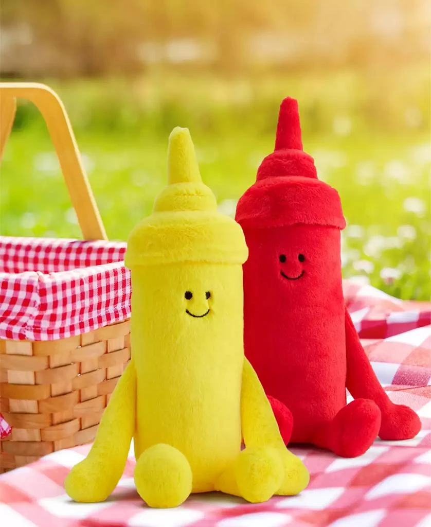 Geoffrey's Toy Box 10" Plush Ketchup and Mustard, Created for Macy's 7