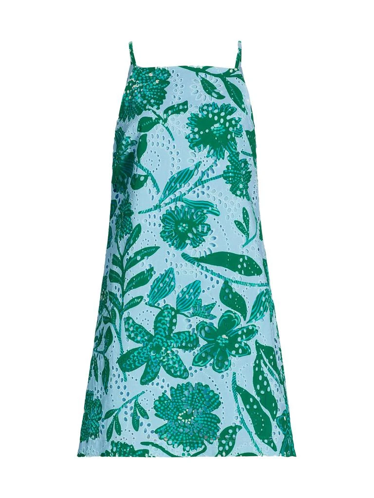 FIGUE Leonie Floral Cotton Slip Dress 6