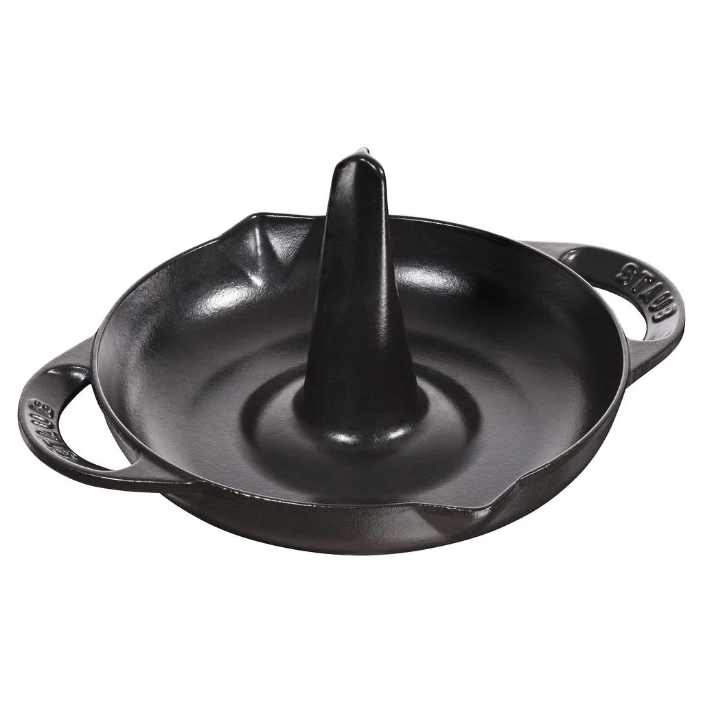 Staub Cast Iron 9.5-inch Vertical Chicken Roaster 1