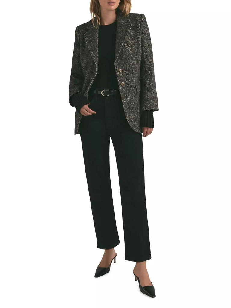 Favorite Daughter The City Wool-Blend Single-Breasted Blazer 2