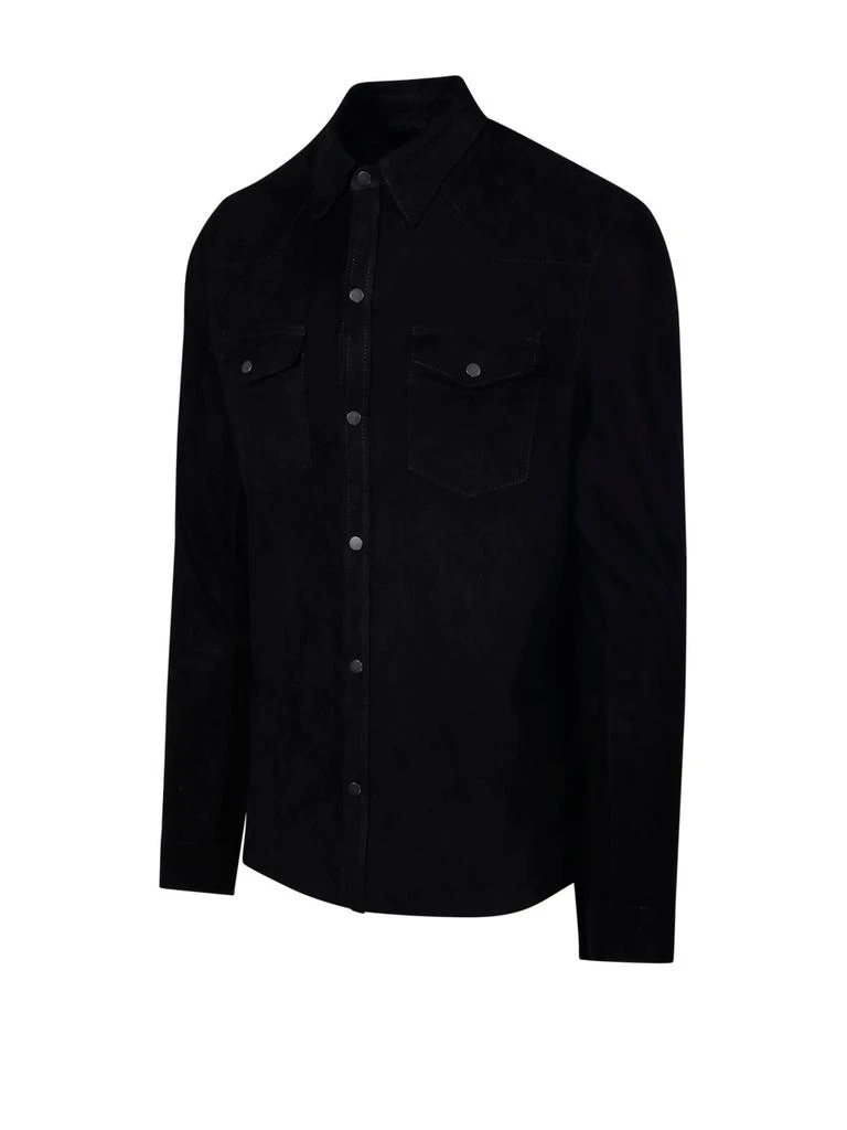 Salvatore Santoro Salvatore Santoro Long Sleeved Leather Jacket 3