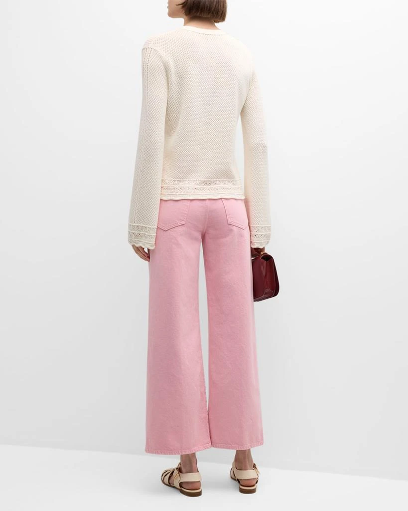 FRAME Le Jane Wide Crop Jeans 3