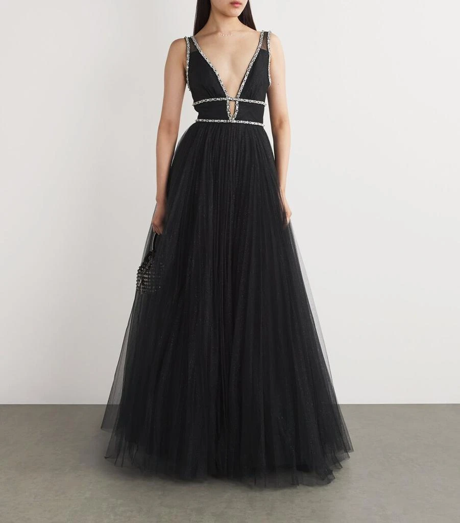 Jenny Packham Chiffon Embellished Cybele Gown 2